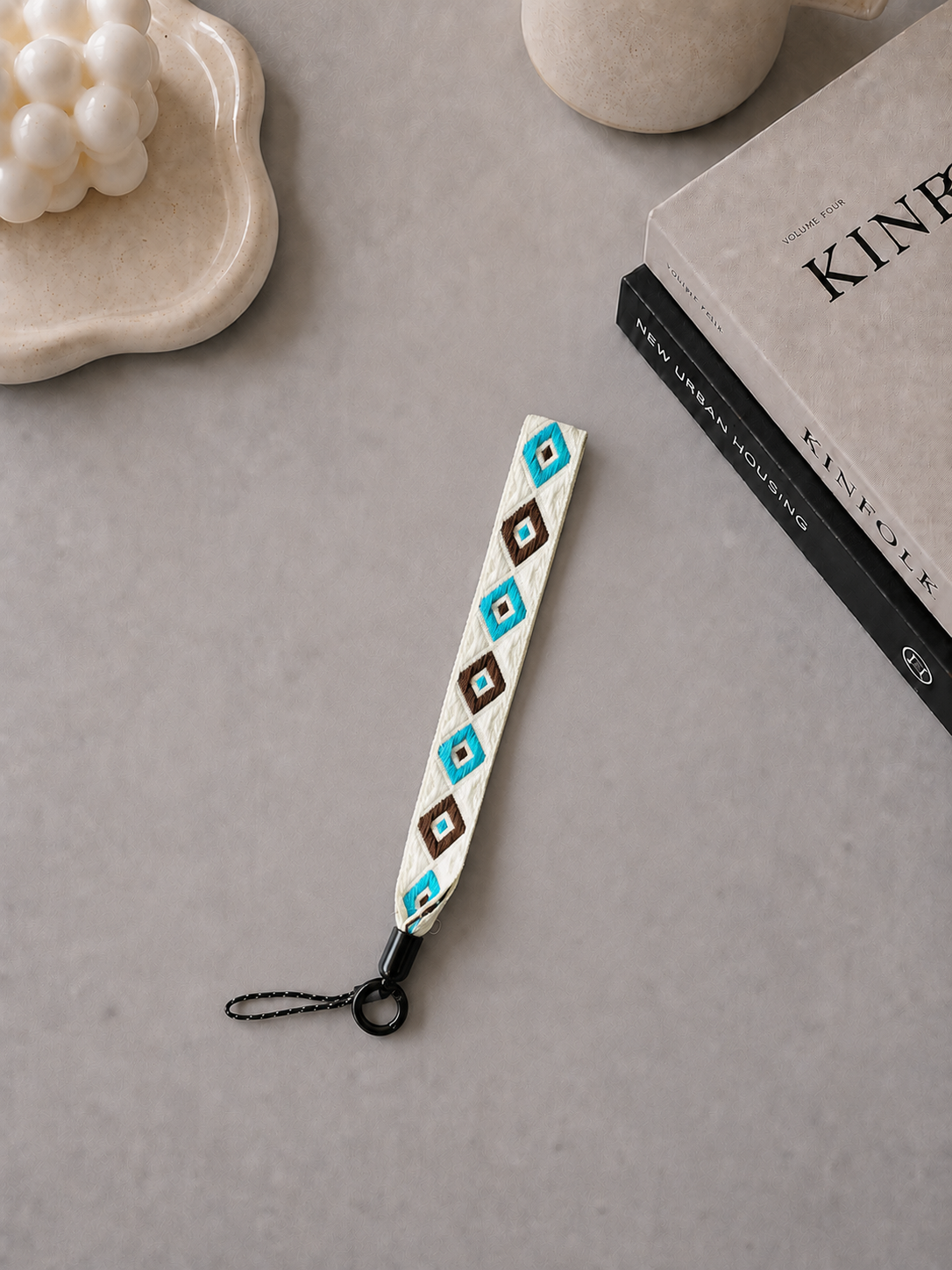 Turquoise Wrist Lanyard